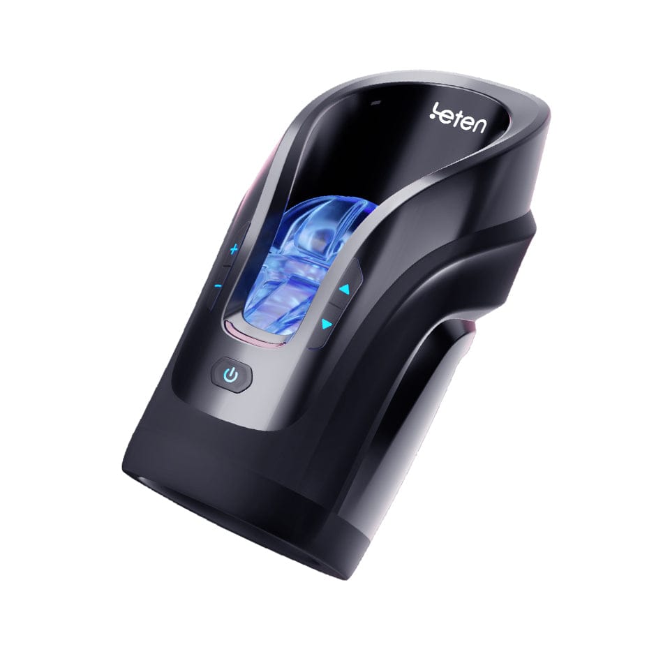 Leten - Cannon King Mini Automatic Thrusting Masturbator Luxury Edition (Black) LET1036 Durio.sg