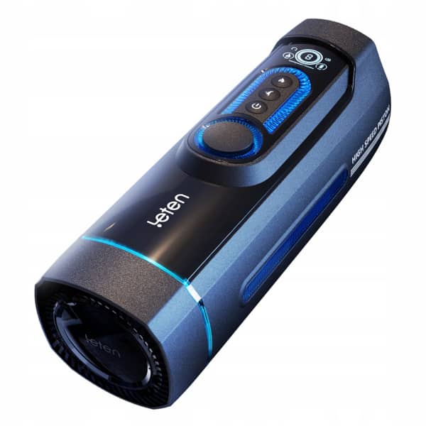 Leten - High Speed Pistons X9 Fourth Generation Automatic Heating Masturbator (Blue) LET1026 Durio.sg