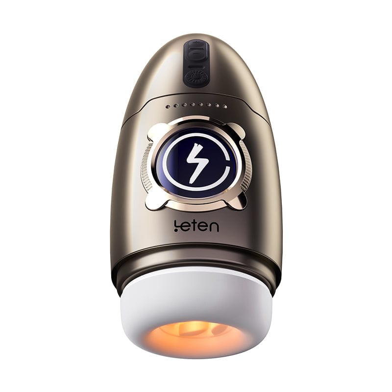 Leten - Space Time Cabin Mini Automatic Rotating Masturbator (Gold) LET1037 Durio.sg