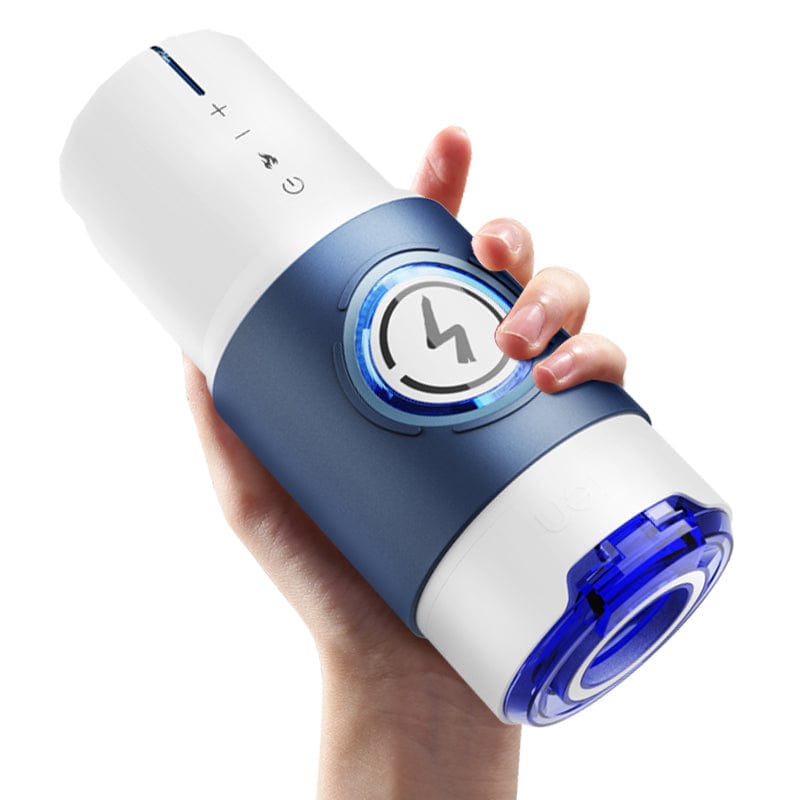 Leten - ThermoPod Max Heating Thursting Masturbator (White) LET1038 Durio.sg