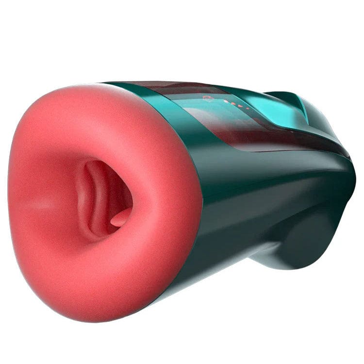 Leten - Version III Blowjob Thrusting Moaning Intelligent Heating Masturbator (Dark Green) LET1030 Durio.sg