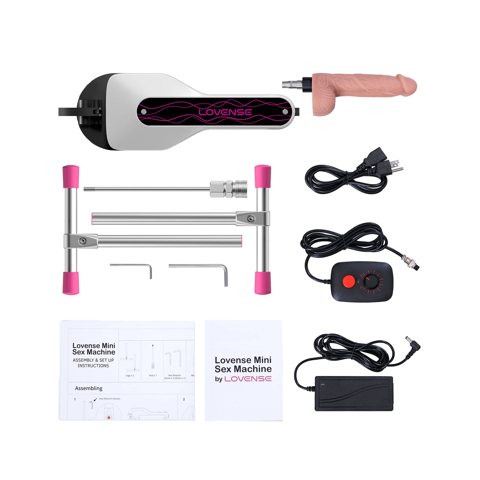 Lovense - App-Controlled Thursting Sex Machine Mini LOS1056 Durio.sg