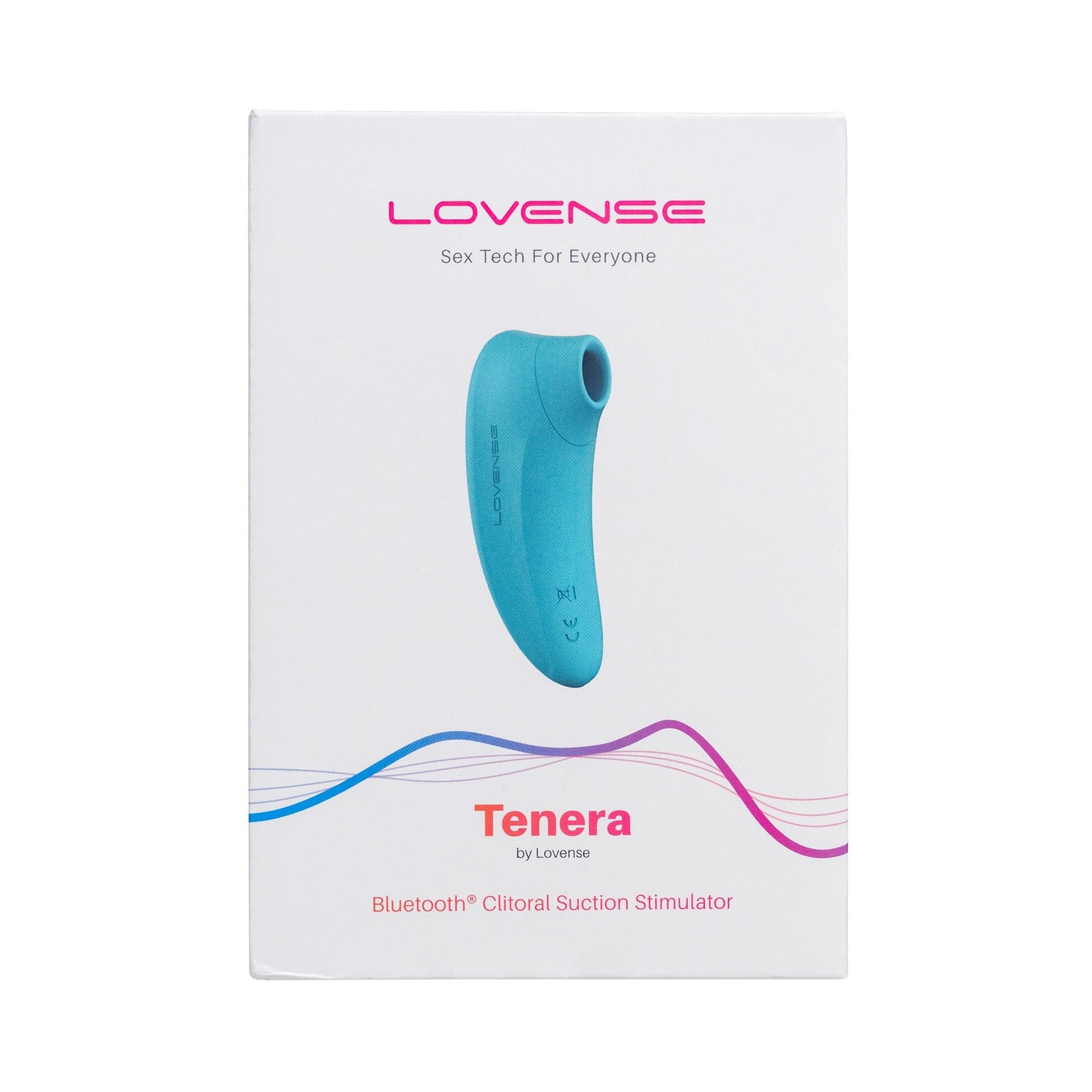 Lovense - Tenera App-Controlled Clitoral Air Stimulator Vibrator (Teal) Clit Massager (Vibration) Rechargeable