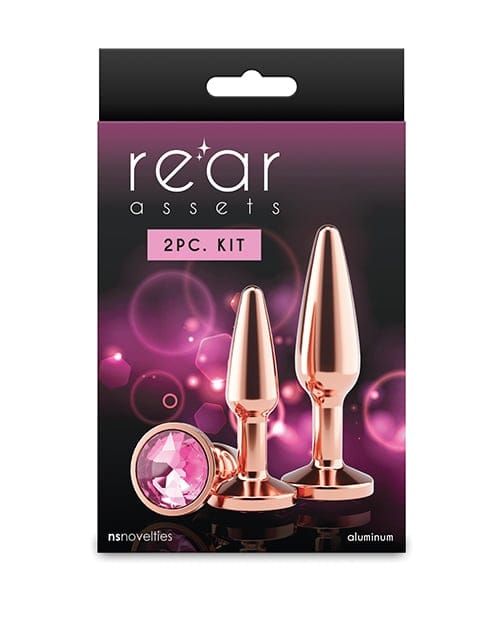 NS Novelties - Rear Assets Tapered Metal Anal Plug Training Set Durio.sg