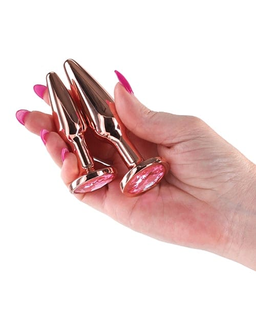 NS Novelties - Rear Assets Tapered Metal Anal Plug Training Set Durio.sg