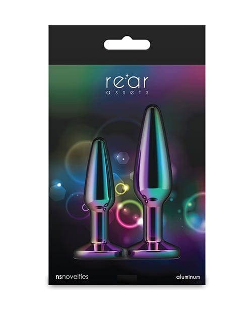 NS Novelties - Rear Assets Tapered Metal Anal Plug Training Set Durio.sg