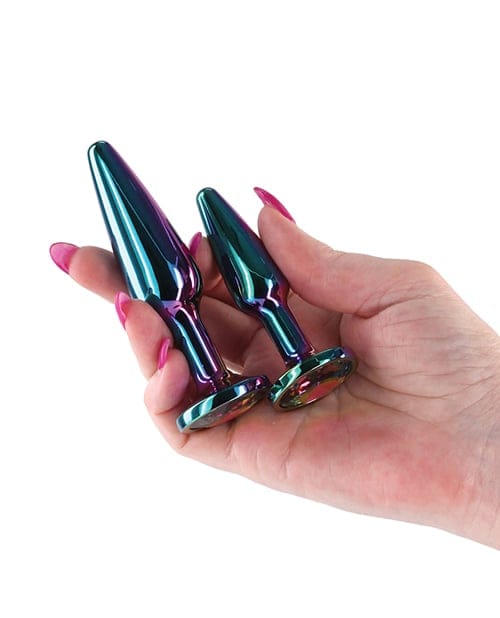 NS Novelties - Rear Assets Tapered Metal Anal Plug Training Set Durio.sg