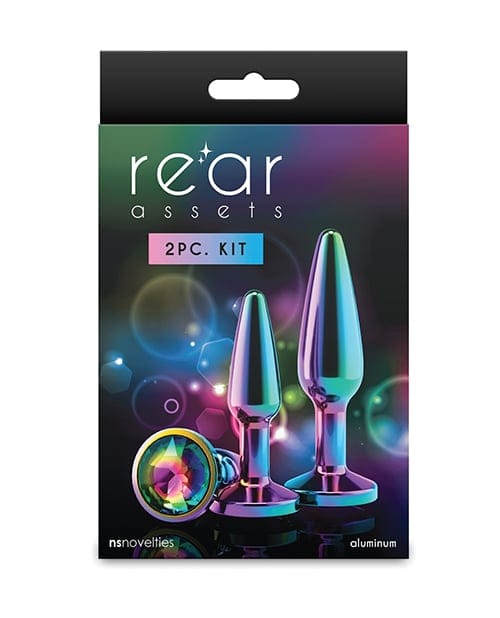 NS Novelties - Rear Assets Tapered Metal Anal Plug Training Set Durio.sg