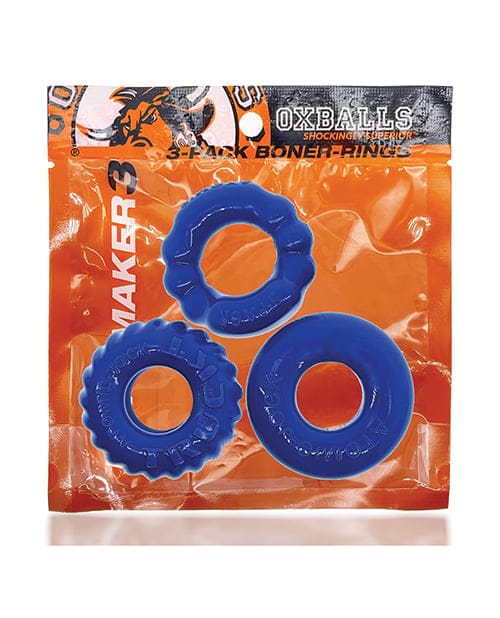 Oxballs - Bonemaker Three-Piece Stretch Cock Ring Set Durio.sg