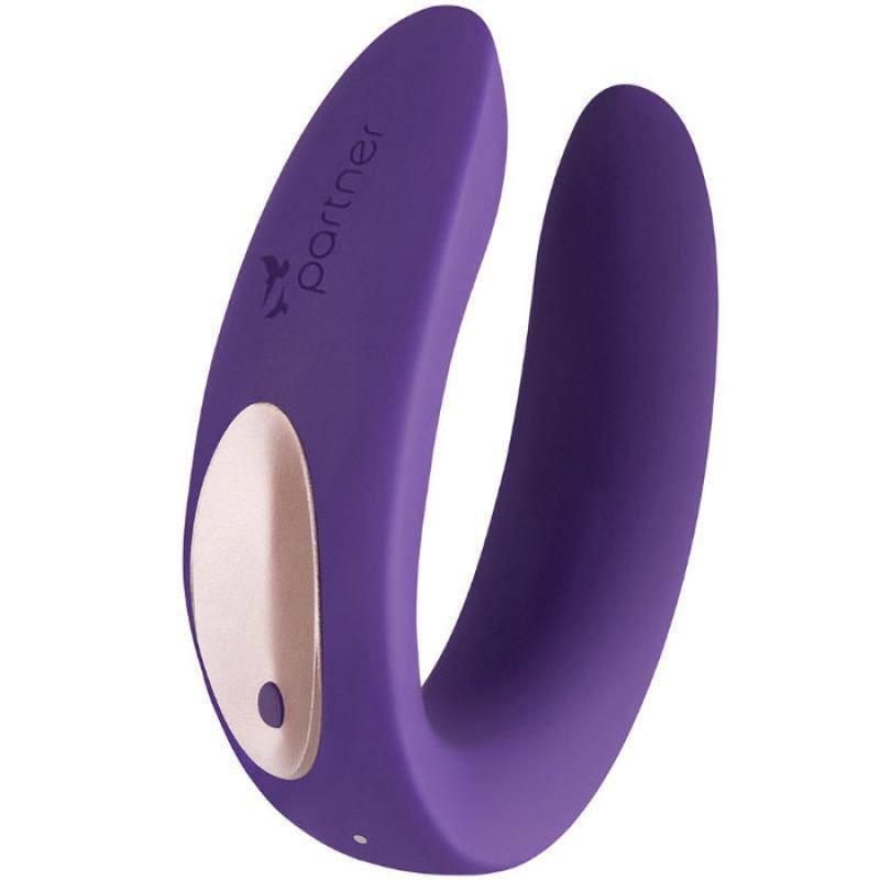 Satisfyer - Partner Plus Couple Vibrator (Purple) - Durio.sg.sg