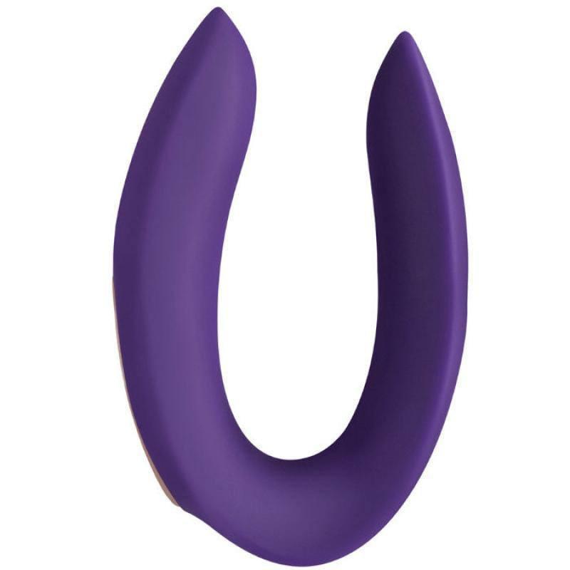 Satisfyer - Partner Plus Couple Vibrator (Purple) - Durio.sg.sg