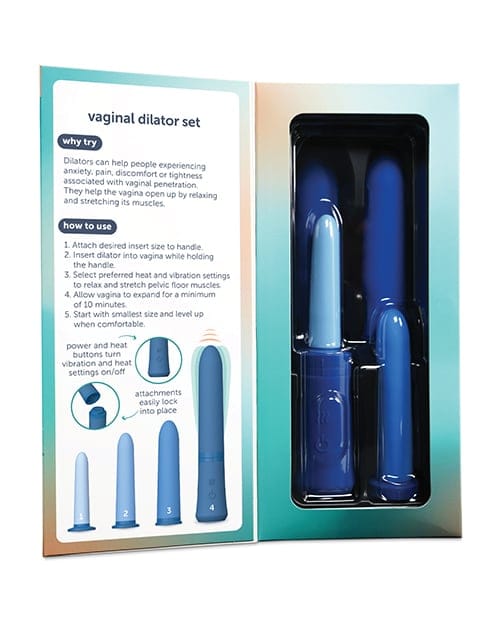 plusOne - Progressive Rechargeable Vaginal Dilator Set PO1015 Durio.sg