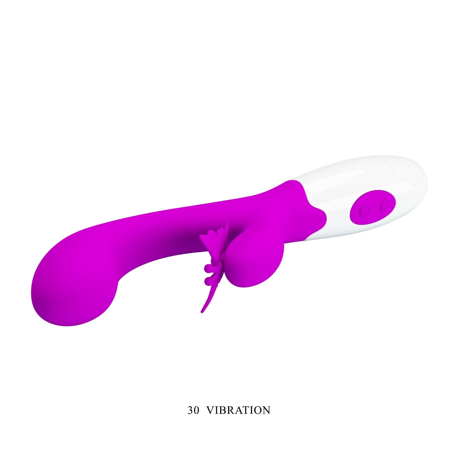 Pretty Love - Butterfly Kiss Rabbit Vibrator (Pink) PL1142 CherryAffairs