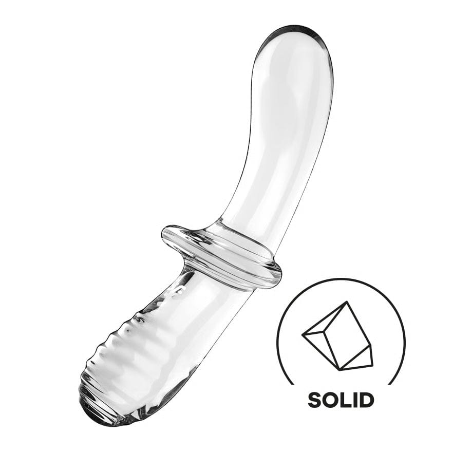 Satisfyer - Double Crystal Glass Dildo (Clear) STF1320 Durio.sg