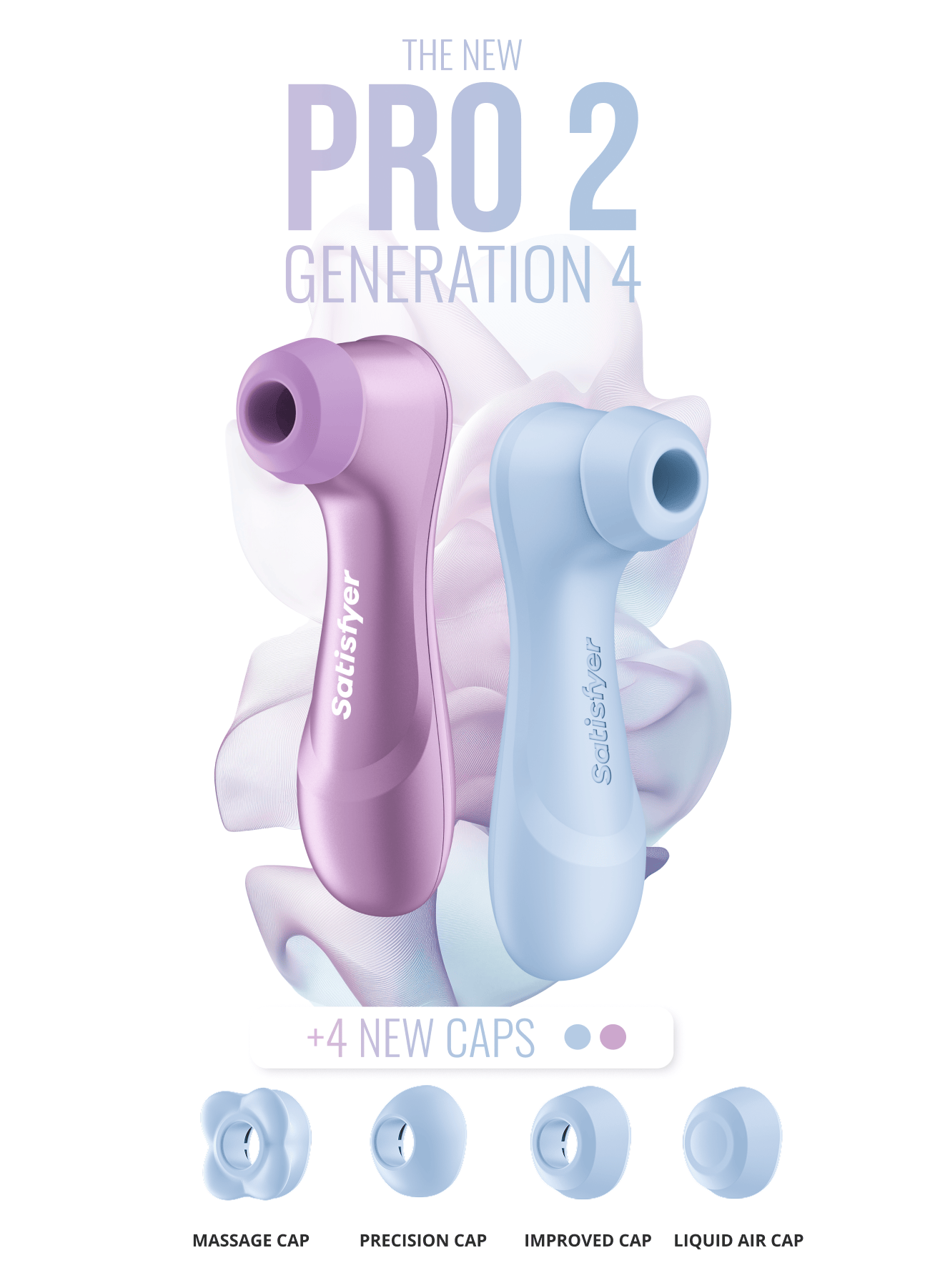 Satisfyer - Pro 2 Generation 4 App Controlled Clitoral Air Pulse Stimulator Durio.sg