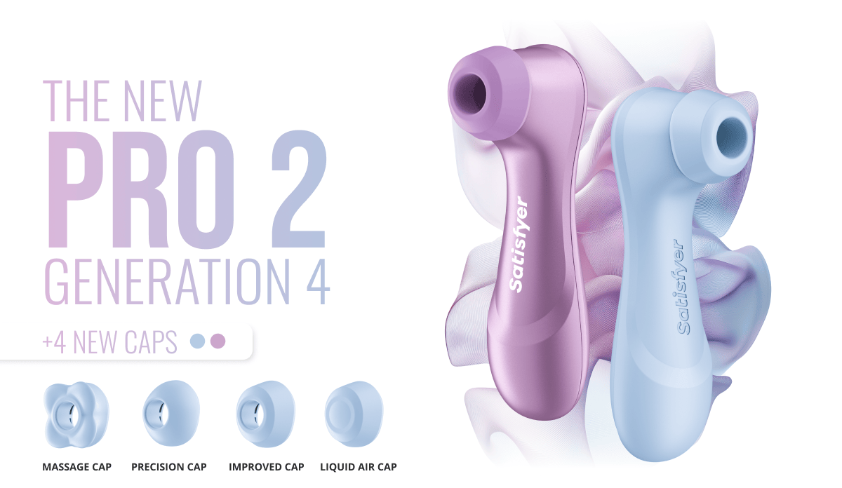 Satisfyer - Pro 2 Generation 4 App Controlled Clitoral Air Pulse Stimulator Durio.sg