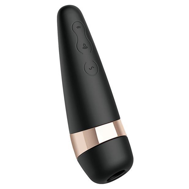 Satisfyer - Pro 3+ Air Pulse Vibration Clitoral Air Stimulator (Black) STF1049 Durio.sg