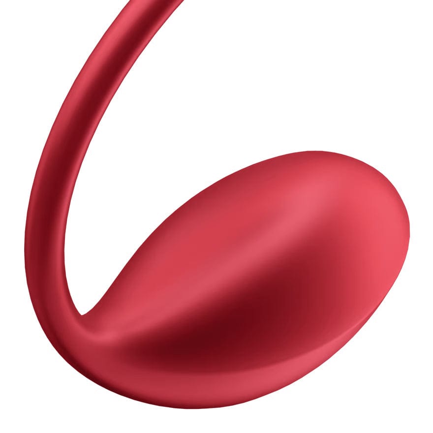 Satisfyer - Shiny Petal App-Controlled Wearable Egg Vibrator (Red) STF1302 Durio.sg