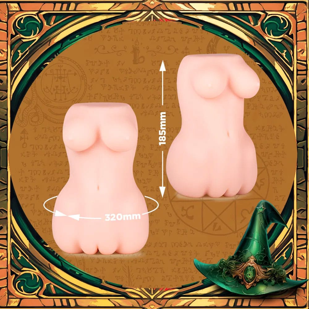 Seiraku Toys - Secret Spellbook Onahole Stroker Masturbator (Beige) SRT1009 Durio.sg