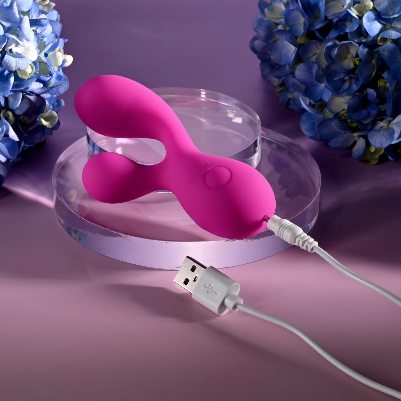 SELOPA - My Buddy Rechargeable Double-Ended Vibrator (Pink) EV1224 Durio.sg
