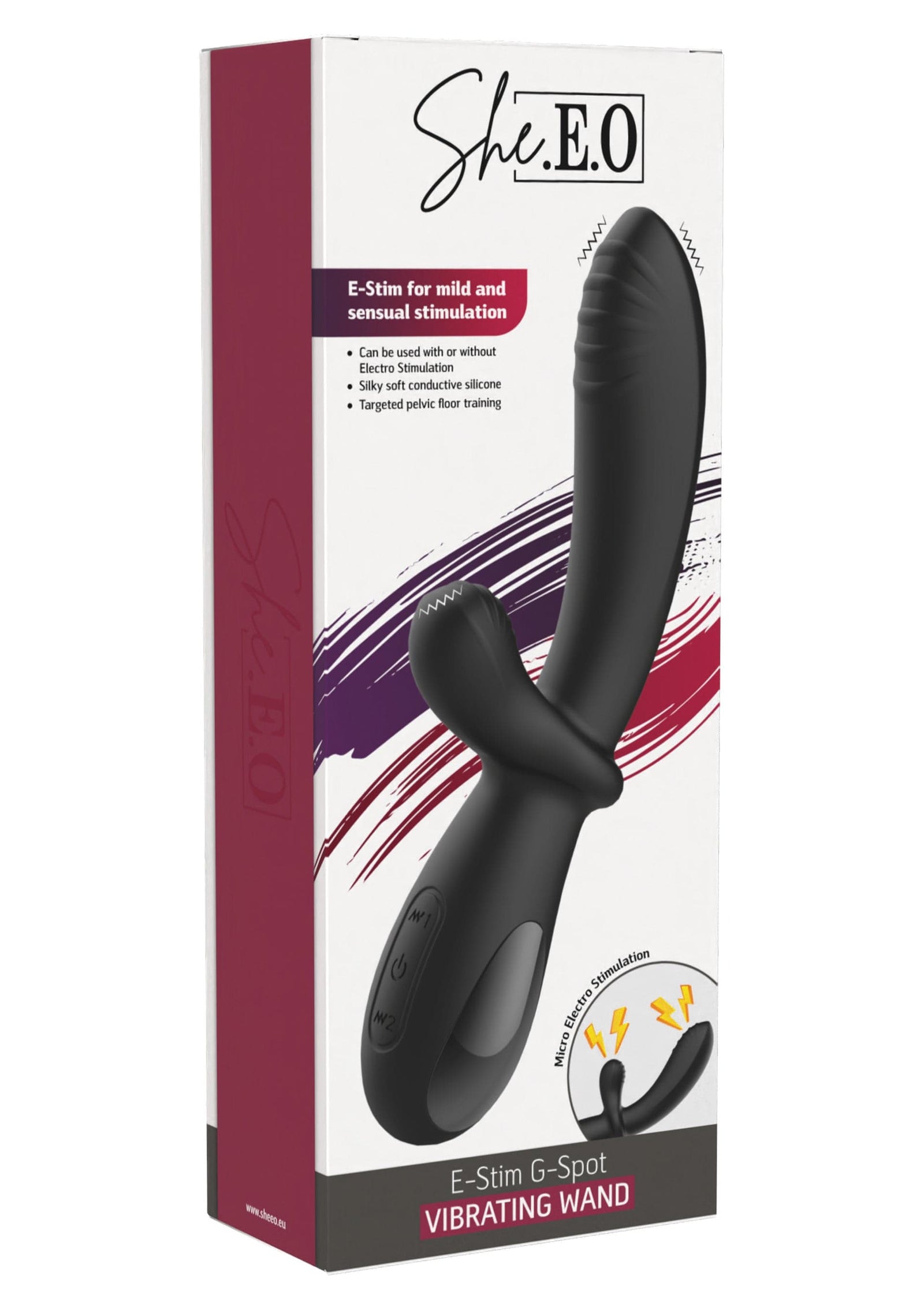 She.E.O - E-Stim Rabbit Vibrator SEO1002 Durio.sg