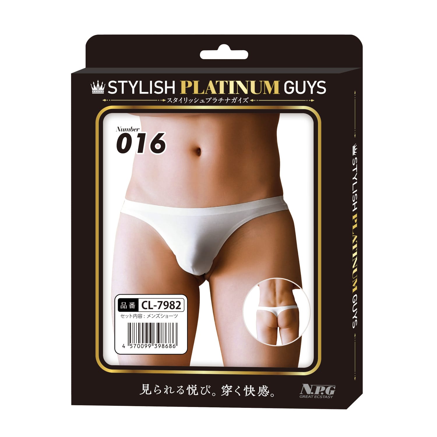Stylish Platinum Guys - Men's Sheer Underwear Collection Durio.sg