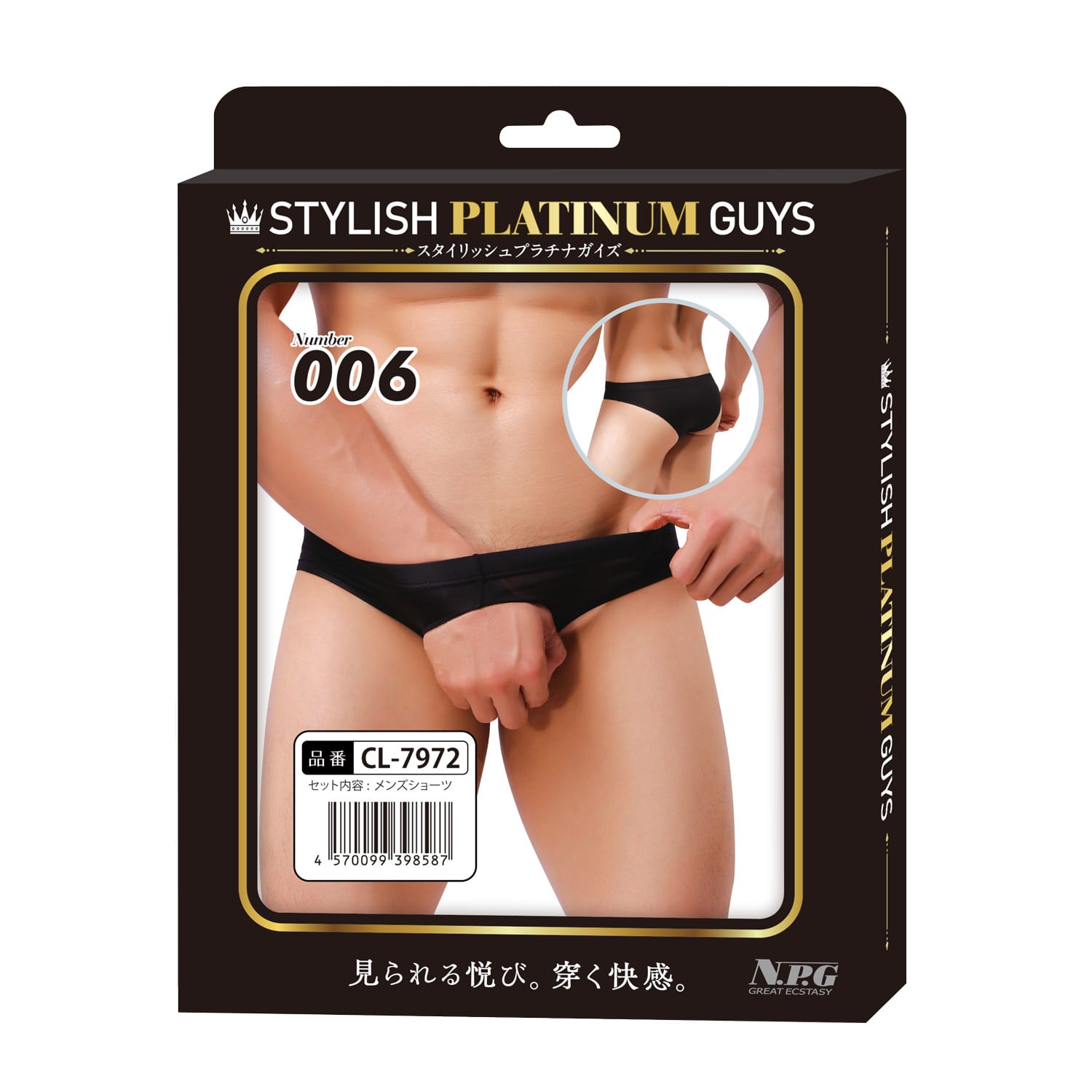 Stylish Platinum Guys - Men's Sheer Underwear Collection Durio.sg