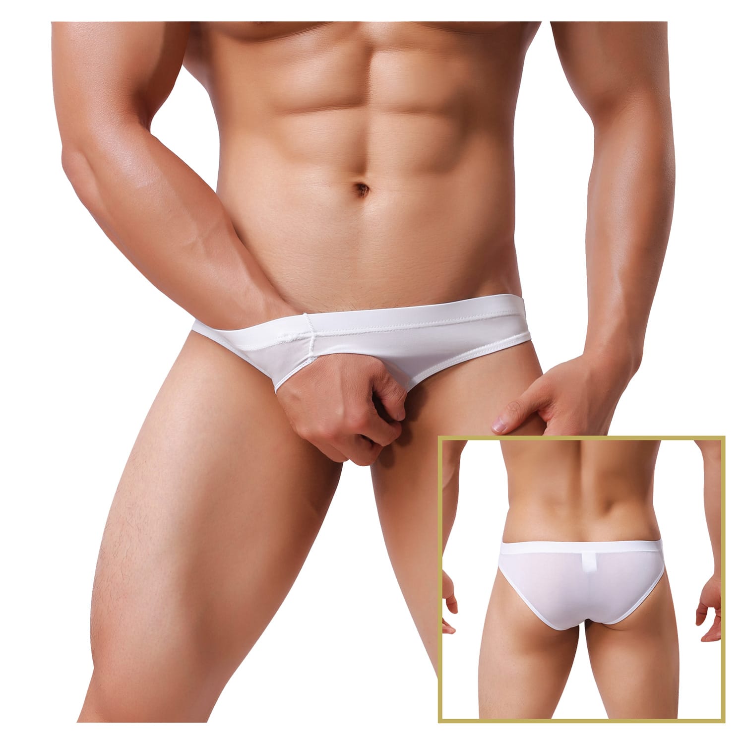 Stylish Platinum Guys - Men's Sheer Underwear Collection Durio.sg