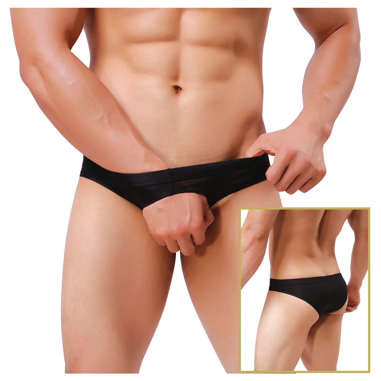 Stylish Platinum Guys - Men's Sheer Underwear Collection Durio.sg