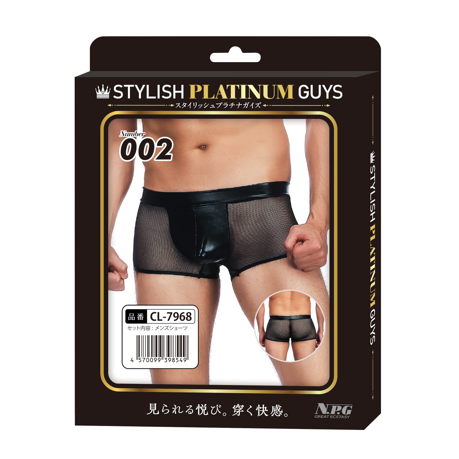 Stylish Platinum Guys - Men's Sheer Underwear Collection Durio.sg