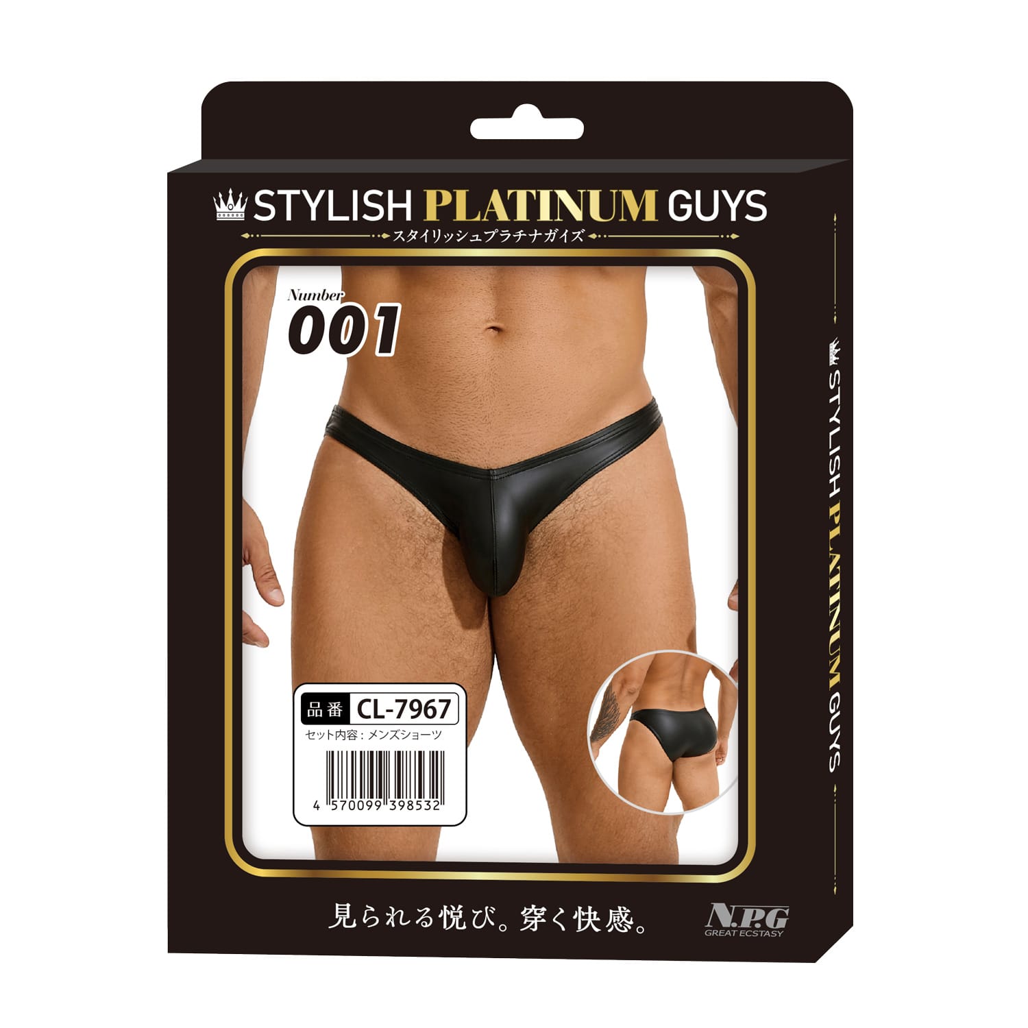 Stylish Platinum Guys - Men's Sheer Underwear Collection Durio.sg