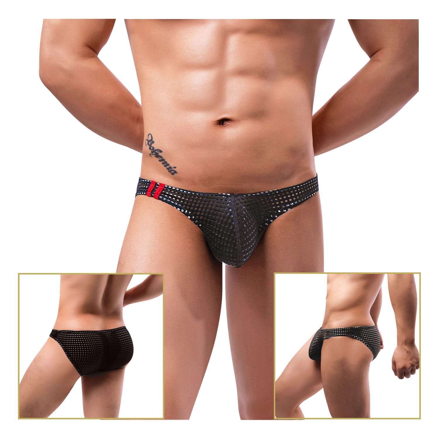 Stylish Platinum Guys - Men's Sheer Underwear Collection Durio.sg