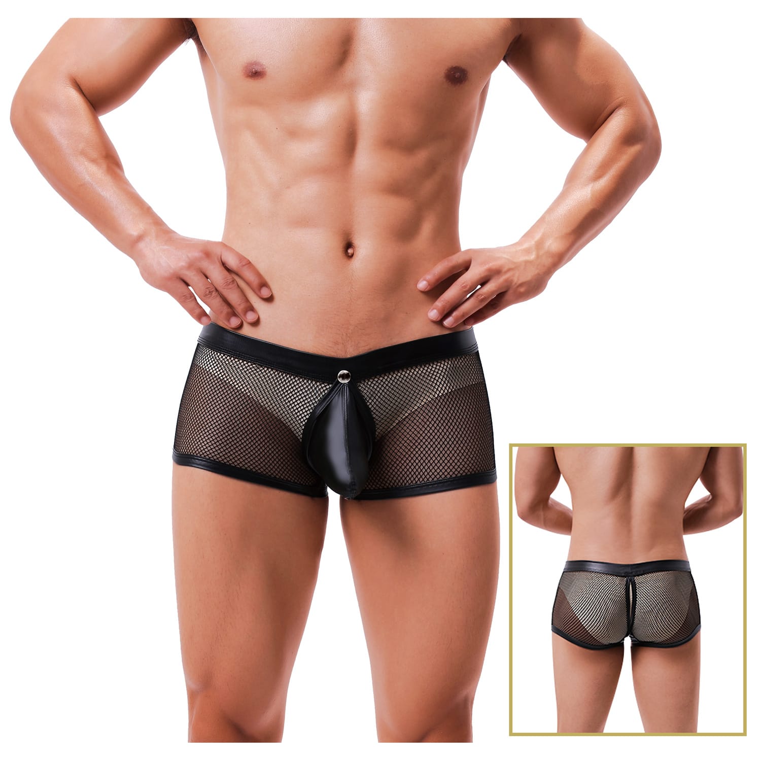 Stylish Platinum Guys - Men's Sheer Underwear Collection Durio.sg