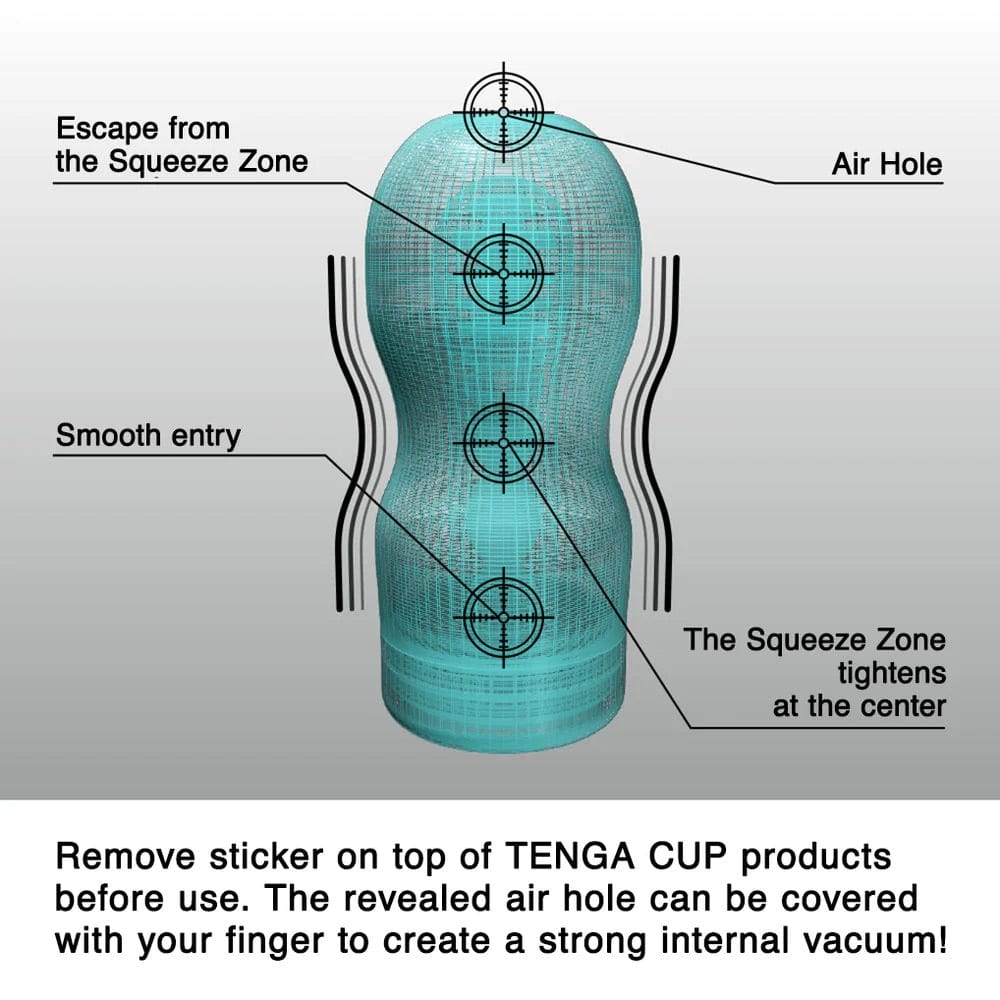 Tenga - Xtra Gentle Air Cushion Cup Masturbator Soft TE1240 Durio.sg