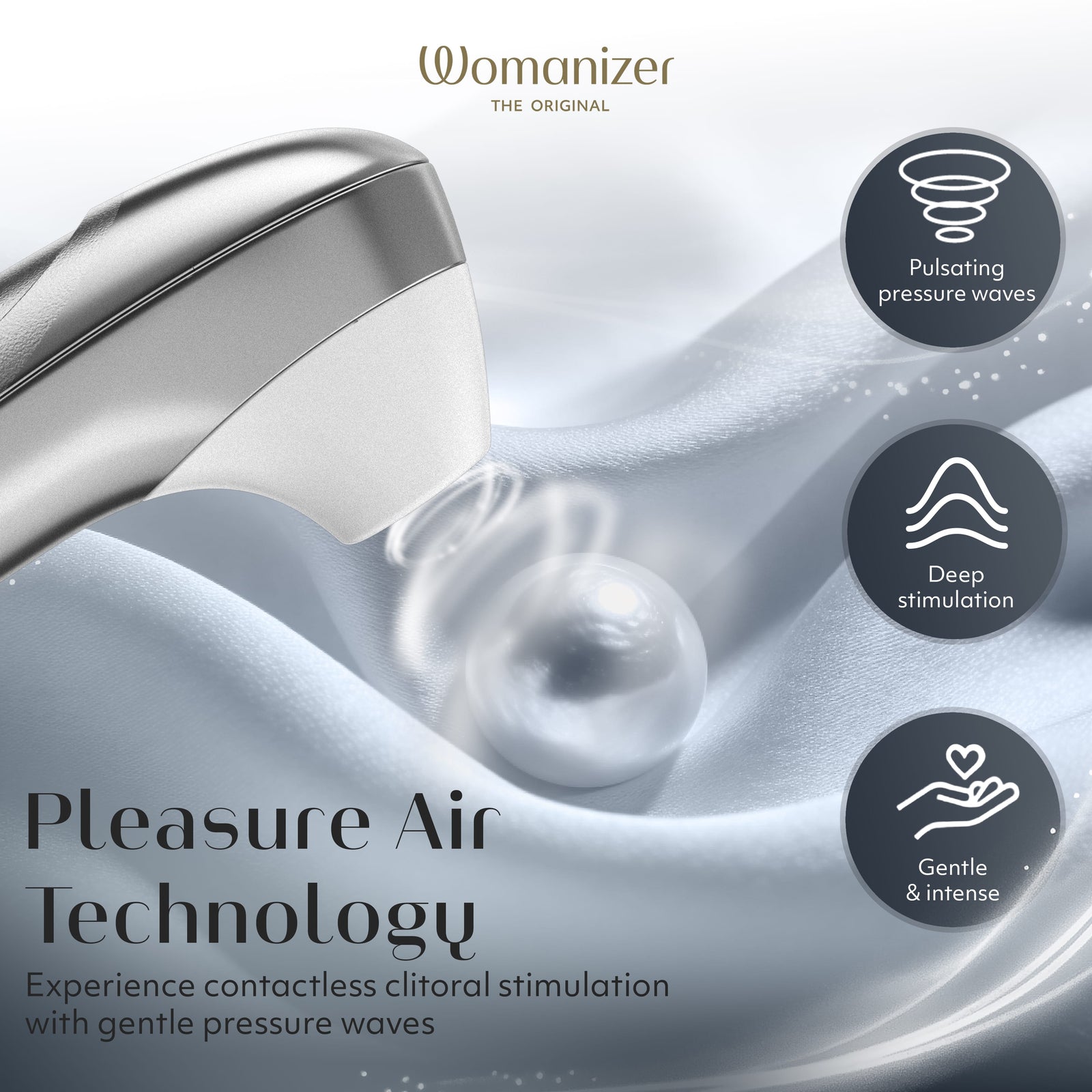 Womanizer - Womanizer Pro Clitoral Air Stimulator Massager Durio.sg