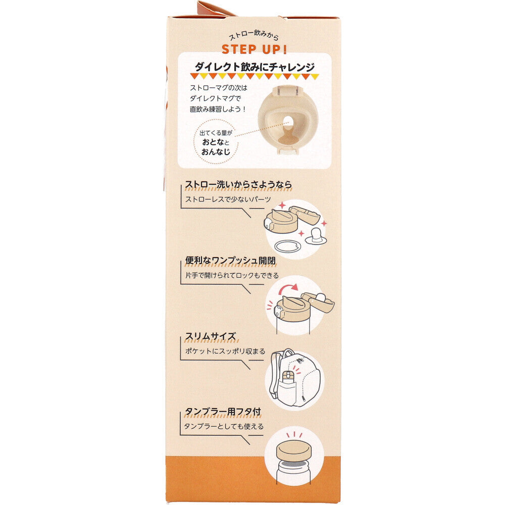 Richell - ขวดน้ำมิฟฟี่สมาร์ทมัค 240มล