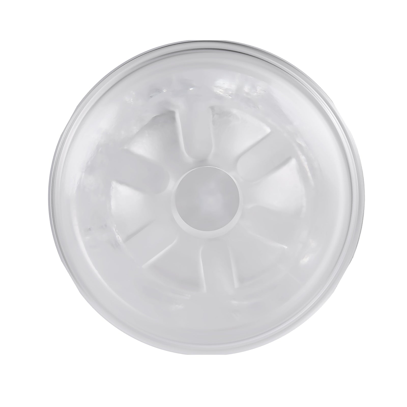 Evolved - Gender X Double Fantasy Stroker Masturbator with Vibrating Cock Ring (Clear)