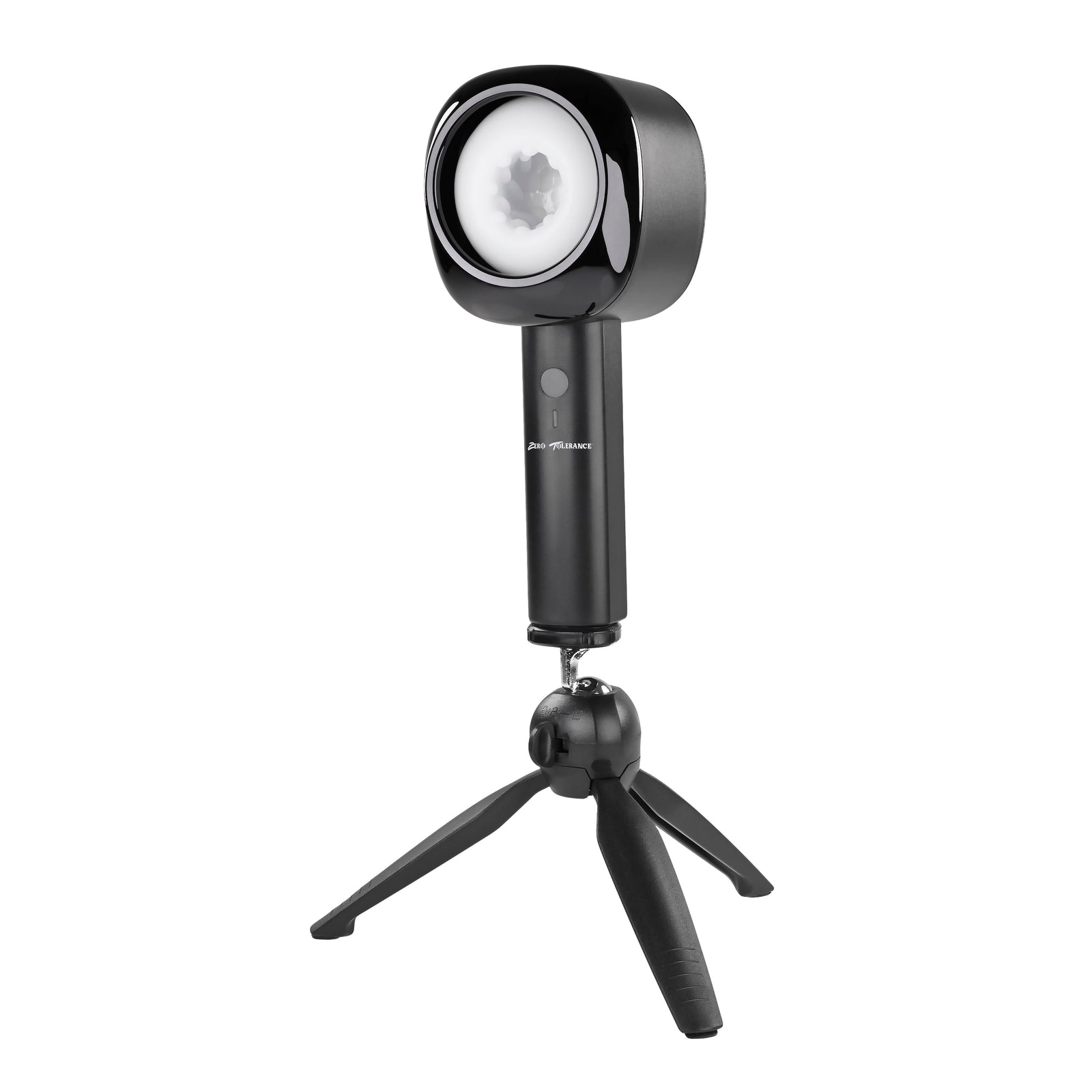 Zero Tolerance - Let It Slide เครื่องสั่นแบบ Nubbed Stroker แบบชาร์จไฟได้ (สีดำ)