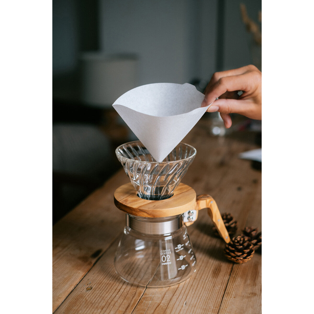 Hario - V60 Coffee Paper Filter 100 pieces