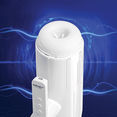 Honey Play Box - Blanche Thrusting Blowjob Male Masturbator (White) OT1230 CherryAffairs