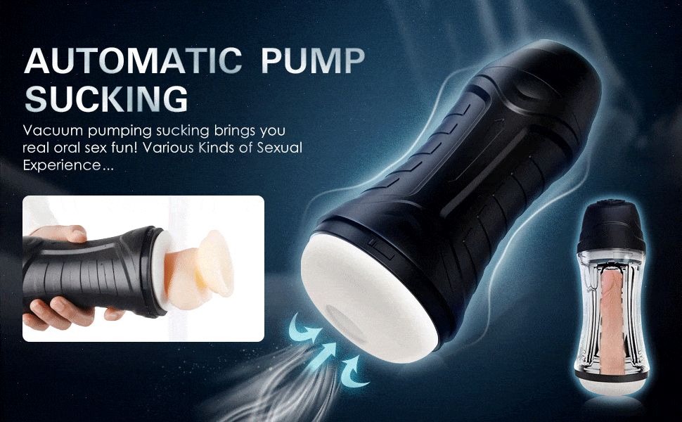 Tracy's Dog - Osburn Automatic Male Masturbator (Black) - Masturbator Soft Stroker (Vibration) Rechargeable Durio.sg