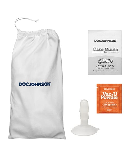 Doc Johnson - Signature Realistic Dildos ULTRASKYN 8" Realistic Dildo withRemovable Vac-U-Lock Suction Cup - Quinton… DJ1199 Durio.sg