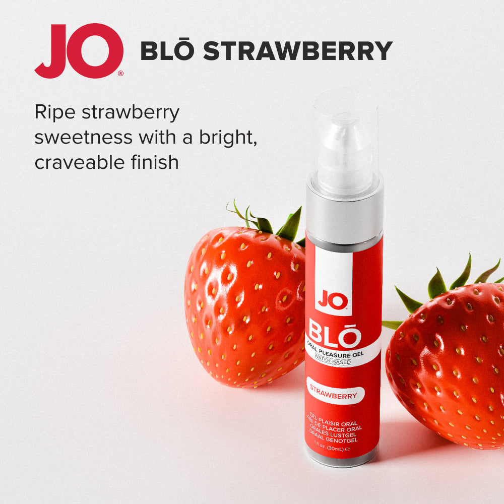 System JO - Blo Flavoured Cooling Oral Pleasure Gel 1 oz
