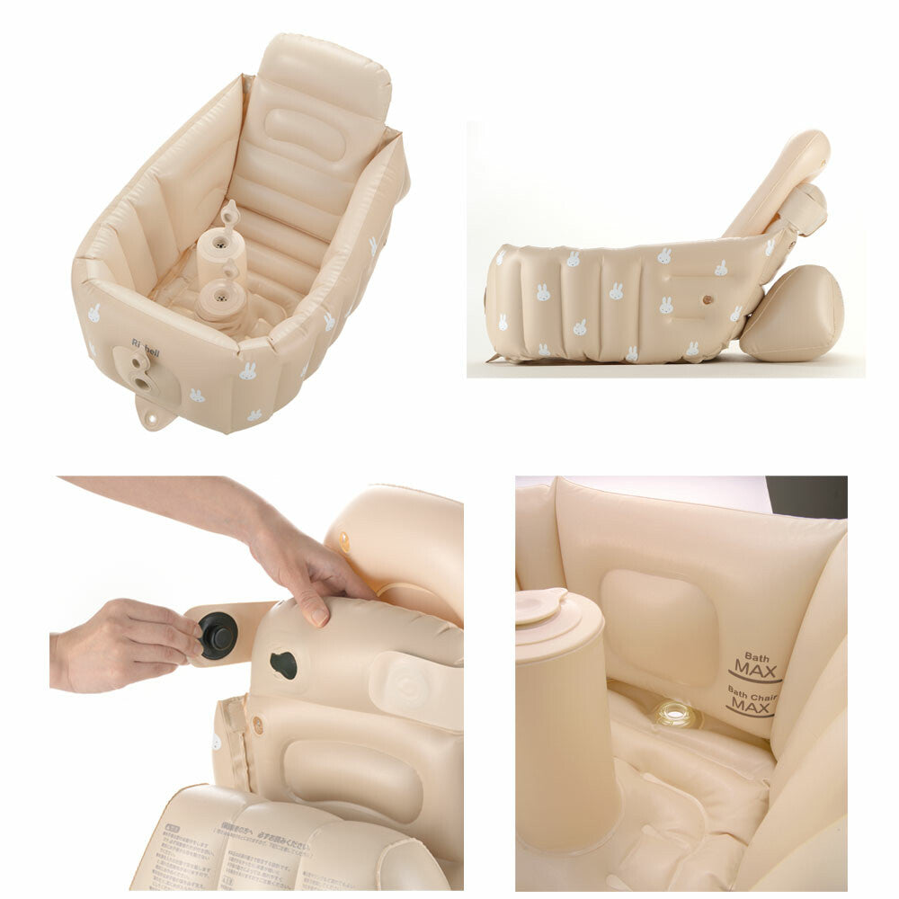 Richell - อ่างอาบน้ำเด็กแบบเป่าลมแบบเป่าลม Step Up