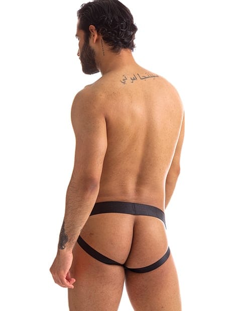 665 - Stealth Sheer Men's Jockstrap Underwear (Black) Durio.sg