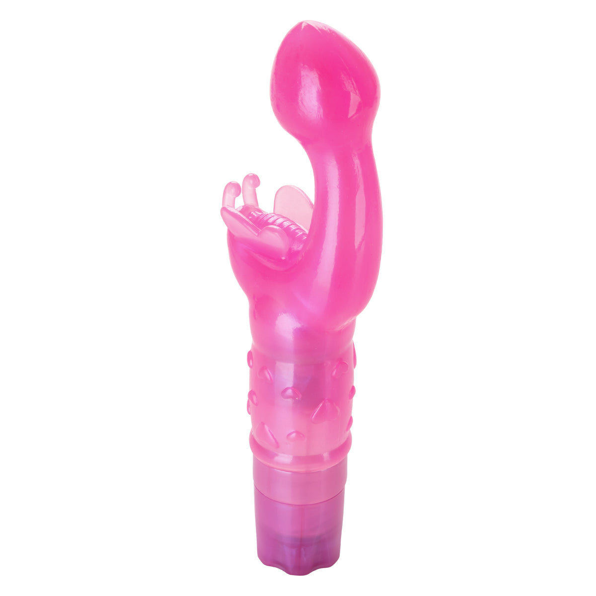 CalExotics - Butterfly Kiss Rabbit Vibrator (Pink) - Pink