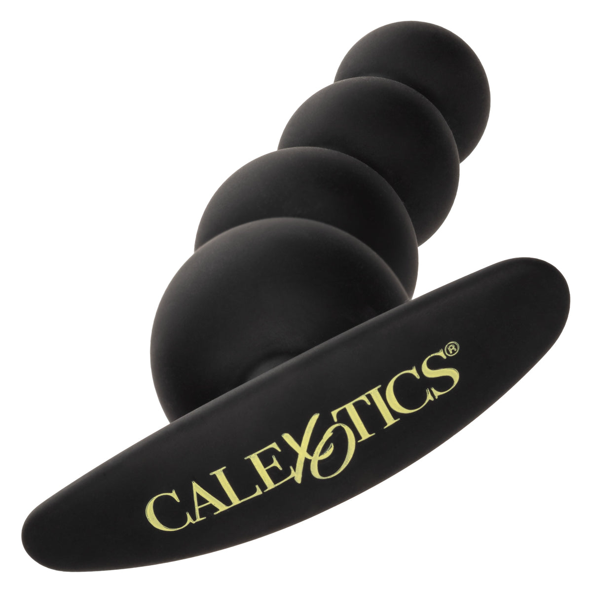CalExotics - Boundless Beaded Anal Plug (Black) - Black