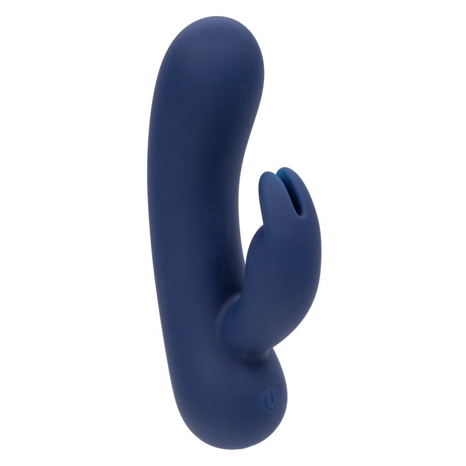 CalExotics - Cashmere Silk Bunny Rechargeable Rabbit Vibrator (Blue) CE2146 Durio.sg