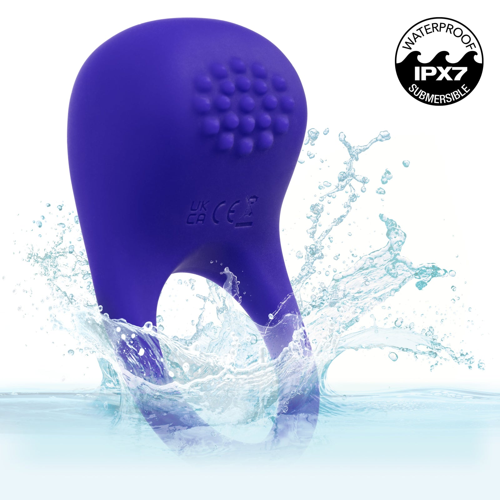CalExotics - Rumbler Vibrating Cock Ring (Purple) - Purple