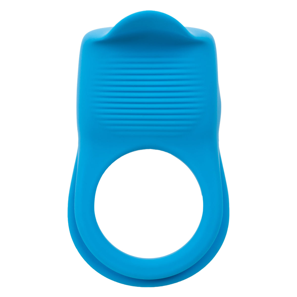 CalExotics - Rumbler Dual-Ring Vibrating Cock Ring (Blue) - Blue